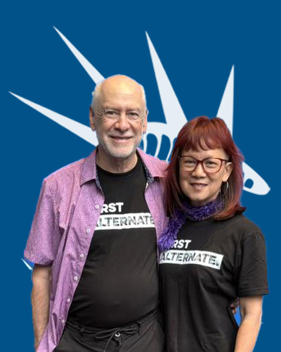 Phil Nicholson & Adela Su